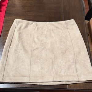 Shinestar Tan Skirt Never Used No tag